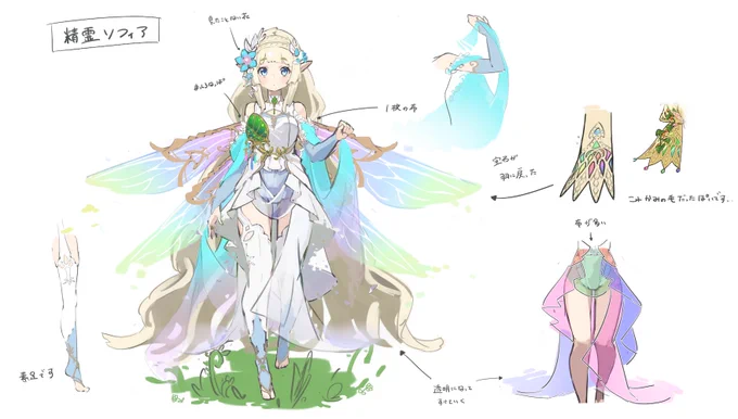 次のイベントで登場するユニットのキャラデザを公開しちゃうよー!ネイラさんは騎士団時代のかっこいい姿に!ソフィアさんは前より神秘的な服になってるみたい #ラスピリ 
