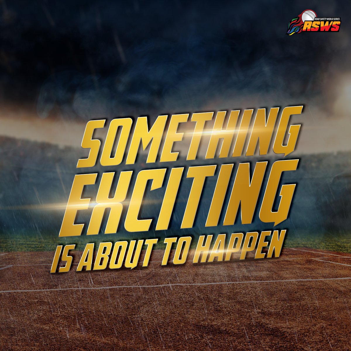 RSWorldSeries's tweet photo. We have an exciting announcement to make!! ๐ฅณ๐ซ๐
Keep watching this space to know more! โณ
#RoadSafetyWorldSeries #RSWS
#Comingsoon #excitingnews #staytuned #yehjunghailegendary #India #Cricket #Roadsafetyawareness #T20Cricket #Legends
#legendsareback https://t.co/pbkDqPsFor