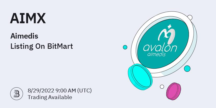 _JuicyRich's tweet photo. 🔥 $AIMX (@AimedisGlobal ) Listing today on BitMart at 9 AM UTC.

 🌎 Worlds First Healthcare Token with NFT Marketplace and Landsale in Metaverse.

#medicine #healthcare #AIMX #AIMXtoken #metaverse #Blockchain #AimedisNFT #NFT  #ehealth #aimedisavalon #Staking #DApp #BTC #ETH https://t.co/6Fy3hHljxd