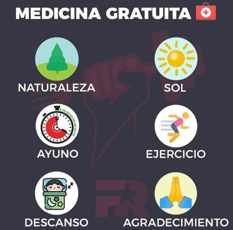 La dosis adecuada de esta medicina gratuita reduce la necesidad de la medicina de pago. Úsala💪😊
