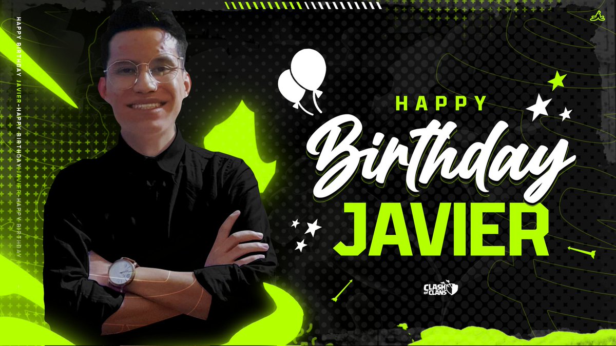 ¡Feliz cumpleaños <a href="/Javierqm29/">Javier</a>! 
Eres el mejor líder y agradecemos el gran trabajo que haces por nosotros🥳🥳🥳  

Gracias por ser nuestro líder y amigo. 

¡De parte de toda tu familia, pásala muy bien! 😍❤️😍❤️