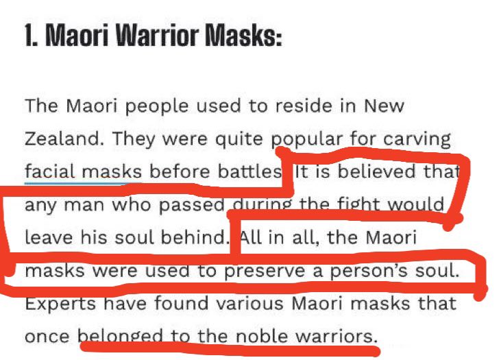 Hayzer_7's tweet photo. @ZeldaUniverse @ZeldaDungeon   I think I went down a rabbit hole with this one. Do you think the Fierce Deity Mask is based off of the Maori warrior masks? They say if the warrior dies while in battle their soul is bound to the mask. #majorasmask #Fiercedeitymask #LegendofZelda https://t.co/f7DTHCFN6Z