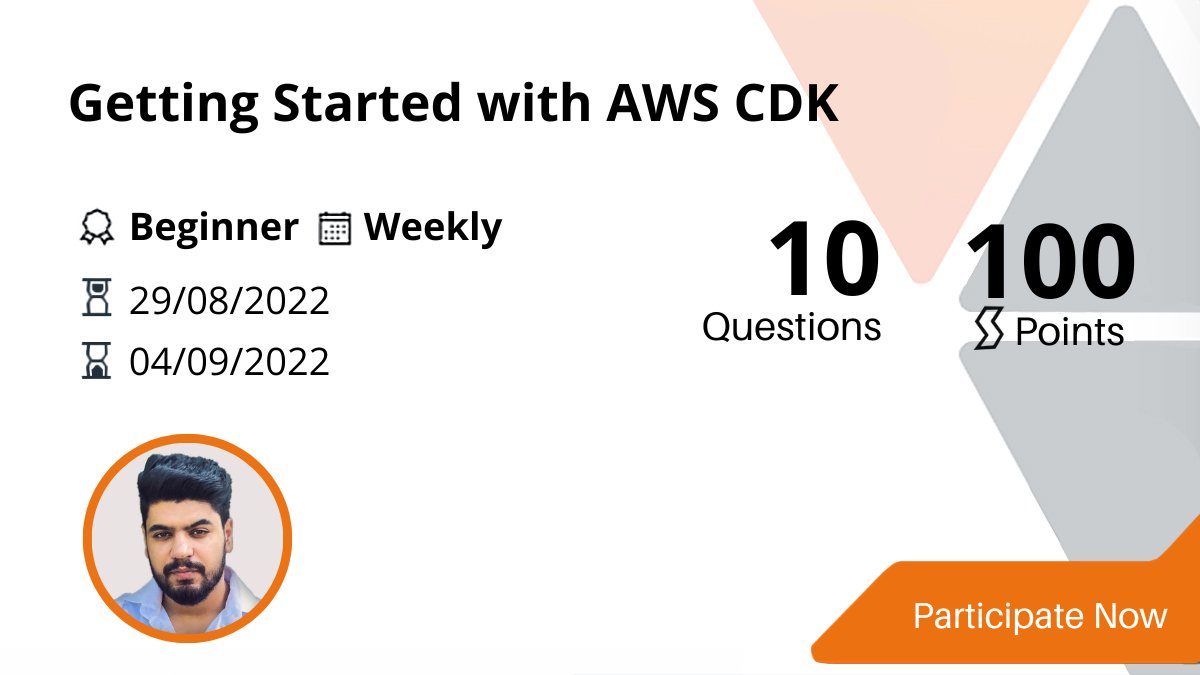 AwsReskill's tweet image. Challenge the grey cells with a 🆕 challenge!

‘Getting Started with AWS CDK’ by Raahat Varma takes you through:

✅ AWS #Clouddevelopmentkit

✅ Overview &amp;amp; benefits 

✅ Deploy resources with #AWS CDK.

Take the challenge👉 awsreskill.com/challenges/3c1… 

#Community #Cloud #awsugin