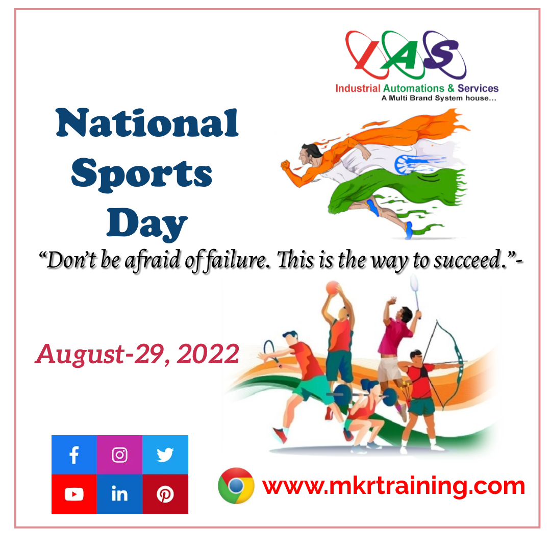 AutomationMkr's tweet photo. The day commemorates the birth anniversary of Major Dhyan Chand, the hockey wizard of India
https://t.co/bDAcyii9Qv
#mkrias #automation #PCBJawabDo #SupportGemsofBollywood #nationalsportsday #INDvsPAK #NationalSportsDay #MondayMotivation #sportsday #MajorDhyanChand #plctraining https://t.co/qREzuRtX6V
