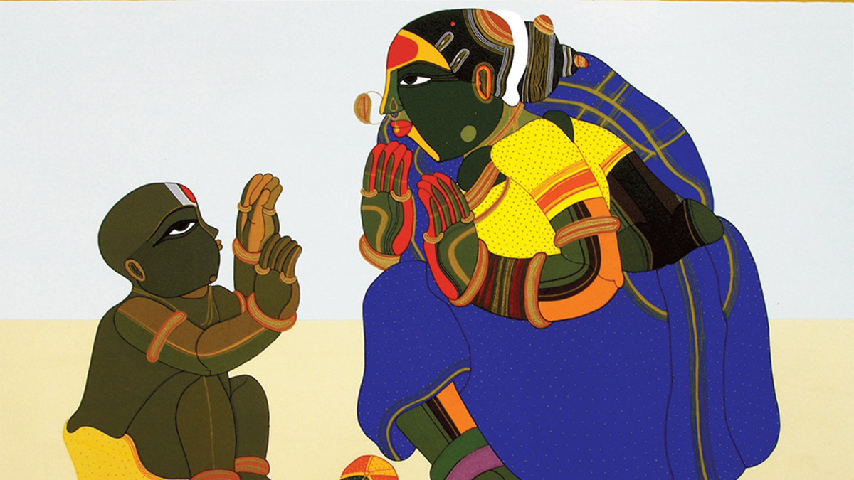 Mojarto's tweet photo. Explore the popular #serigraphs of #trending Thota Vaikuntam on Mojarto. His paintings depict the lifestyle of the people of #telangana
https://t.co/690WqZoEjz
#buyartonline #buyintoart #bringhomeart #mojarto https://t.co/4P8ItnLYSs