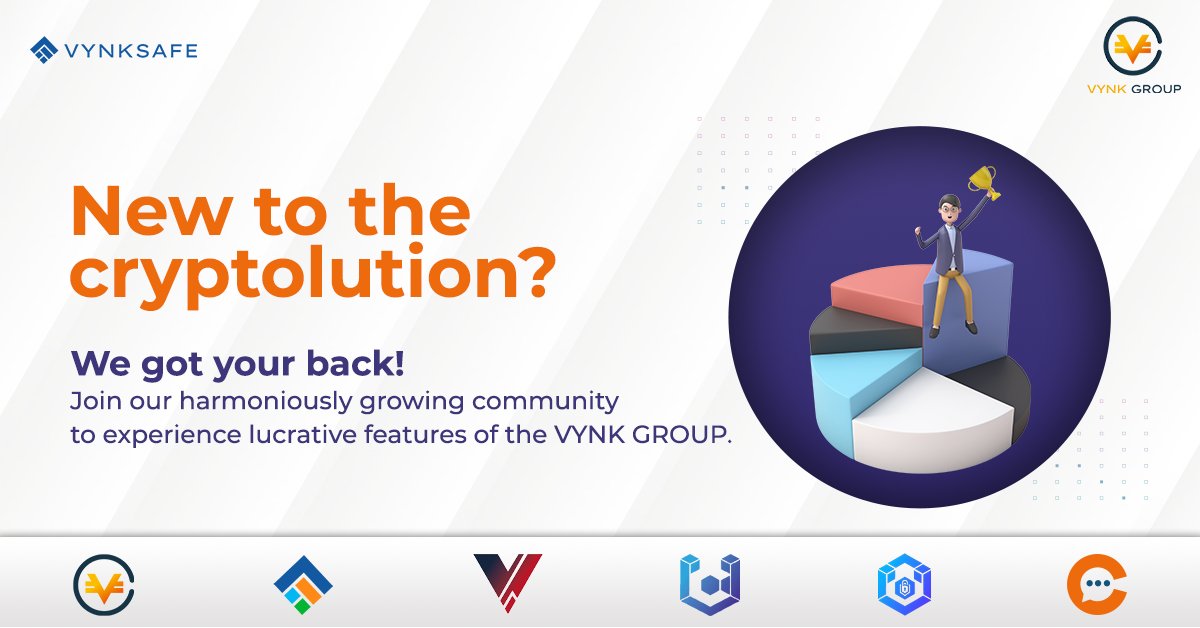 vynkgroup's tweet photo. Are you looking to know the ins & outs of the crypto world?
Look no further.
Join the VYNK GROUP community and gain first-hand knowledge about the crypto world.
#CMQ #vynk #vync #vynkpay #vynkchain #safepool #staking https://t.co/QTGw0eO4n0
