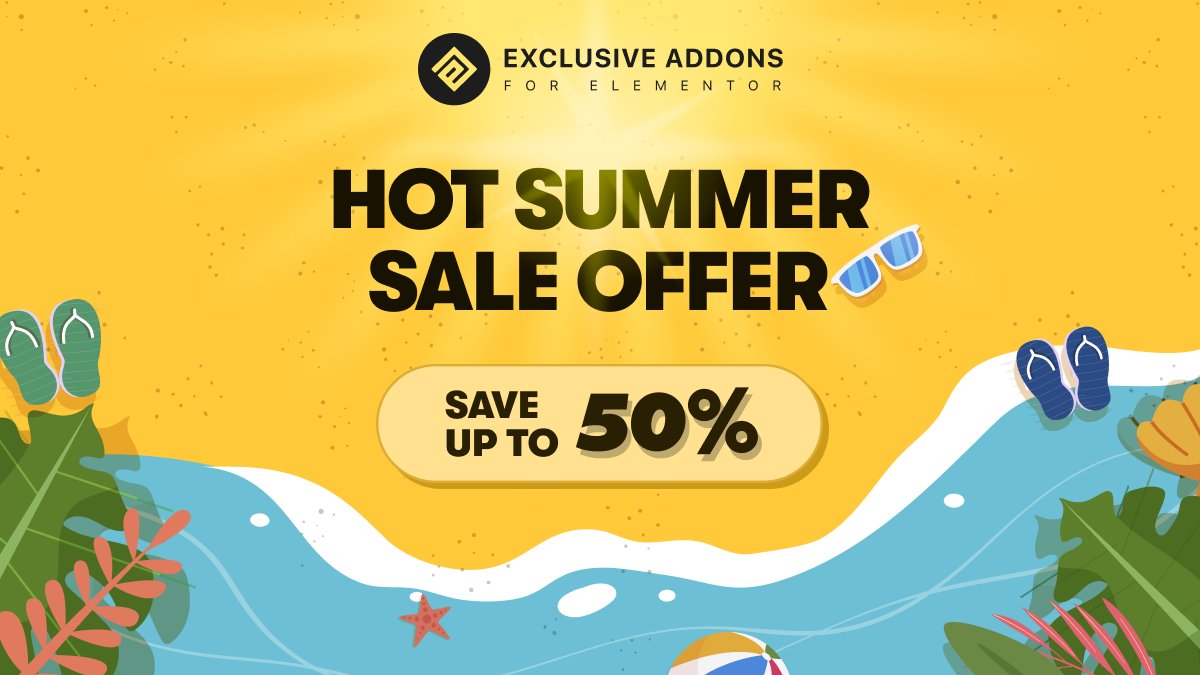 🎉 Don't miss this opportunity! 🎉 Enjoy up to 50% on Exclusive Addons 💡 Grab up to 50% OFF on Exclusive Addons premium plans 🎉
🎯 Redeem here:exclusiveaddons.com/pricing/  
🎯 Coupon Code: Auto Applied 
#elementor #elementorpro #elementorwordpress #ExclusiveAddons #elementorexpert