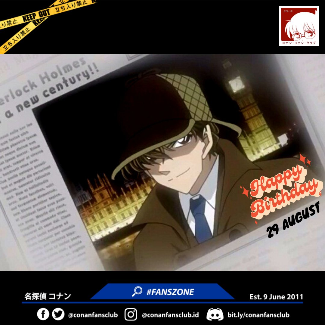 conanfansclub's tweet photo. #FansZone | Pada hari ini menandai hari lahir sang detektif jenius, Saguru Hakuba. Pasca kasus "Detektif Koshien (file 562-564)" di manga Detektif Conan, hingga saat ini sosok Saguru belum pernah dimunculkan kembali dlm cerita canon.

お誕生日おめでとう, the real bang Toyib~ ✨🎁 https://t.co/zrAp1Vx15B