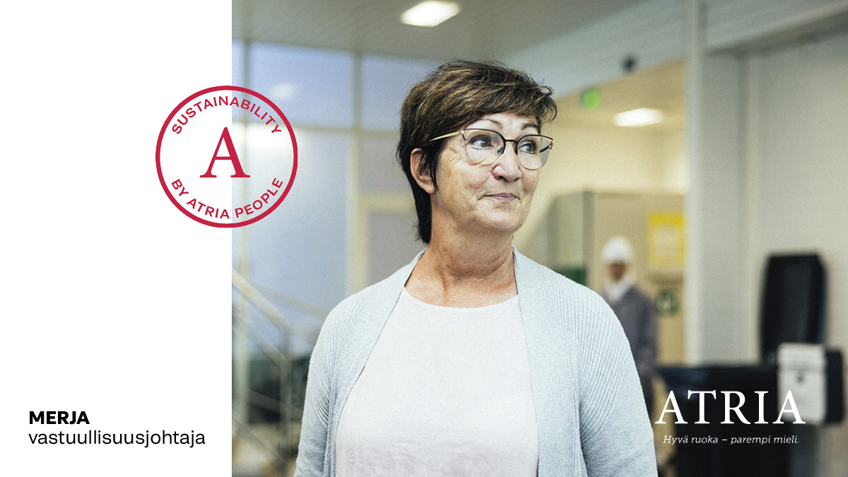 "Vastuullisuuden merkitys yritysten menestyksen edellytyksenä kasvaa. Atrialla vastuullisuustyö kuuluu kaikille ja on osa liiketoimintaa. Atrialaiset tekevät töitä oikeiden asioiden ytimessä,meillä on kova draivi päällä." bit.ly/3pWKiYI #sustainability #byatriapeople