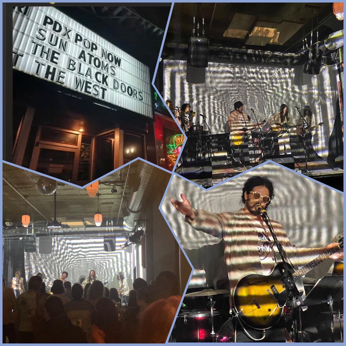 sun_atoms's tweet image. @pdxpopnow was one of our best performances yet! Catch us next on Oct. 2nd at @rontomssundays with @nateisdreaming &amp;amp; @thesoftcolours #thankspete #sunatoms #littlecloudrecords 
📷 by M. popii atoms &amp;amp; @the.black.doors 
Visuals by @its_easy_