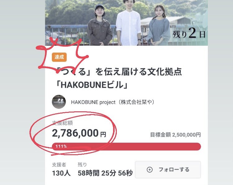 ginzablow's tweet photo. クラファン250万円突破しましたあああ！！！
本当にありがとうございます！！！！

残り2日、ネクストゴール300万円目指して引き続き頑張ります！！！

詳細・ご支援はこちらから！↓
https://t.co/qs7W0B73Fz https://t.co/wGWnsdi1gm