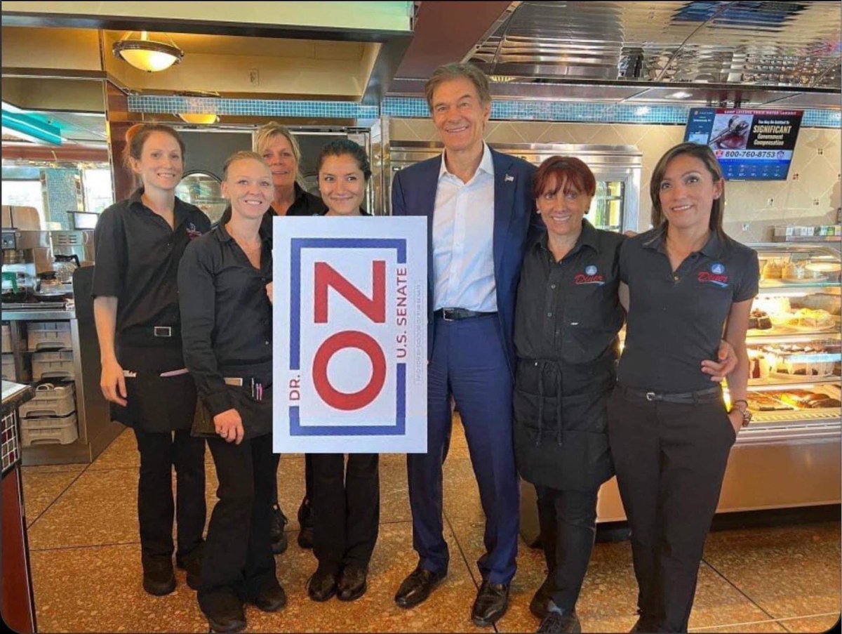 Dr. Oz’s fan club has an anarchist.  😂😂😂