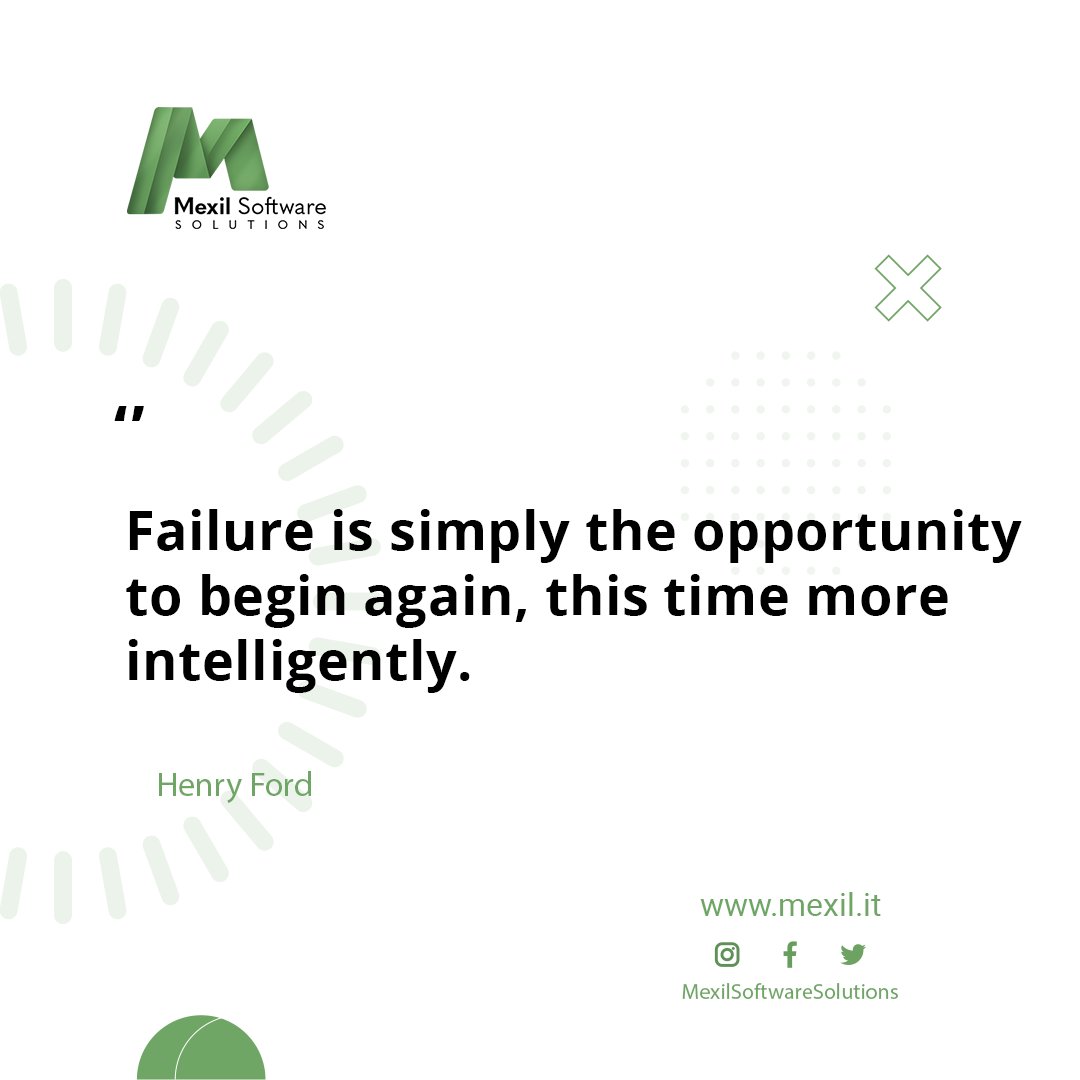 MexilSoftware's tweet image. Thought of the day!

#MondayMotivation #Monday #mexilsoftwaresolutions