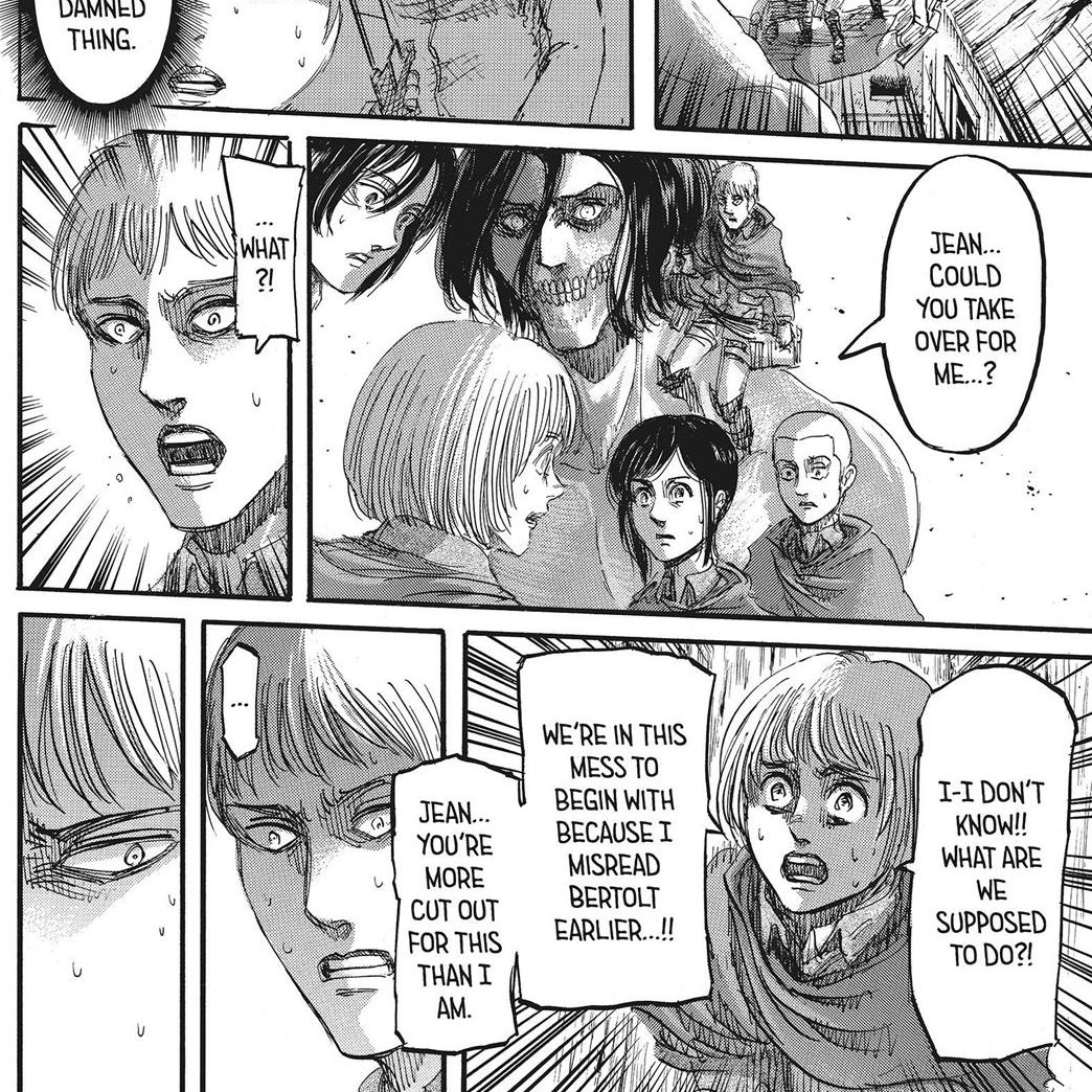 Armin Colosal Manga  Attack on titan, Armin, Manga drawing tutorials