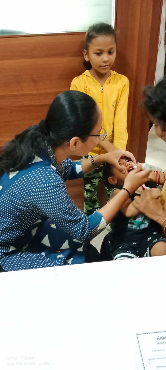 mriasofficial's tweet photo. Kaumarbhritya Department of MRIAS organized a Suvarnaprashan Camp in our premises where 56 kids took the shot of immunity.

We conduct this on every Pushya Nakshatra of month. Do ask for the next date. 

#MRIAS
#goenkaayurvedahospital
#suvaranaprashan
#Ayurvedicimmunization https://t.co/Qe4AJpNUM8