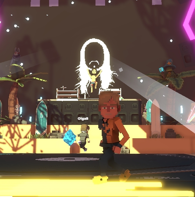 <a href="/TheSandboxGame/">The Sandbox</a> <a href="/steveaoki/">Steve Aoki</a> I just participated in the #SandboxAlphaS3Giveaway for a chance to win 500 SAND! On stage with Steve Aoki, check out my screenshot below!
👇