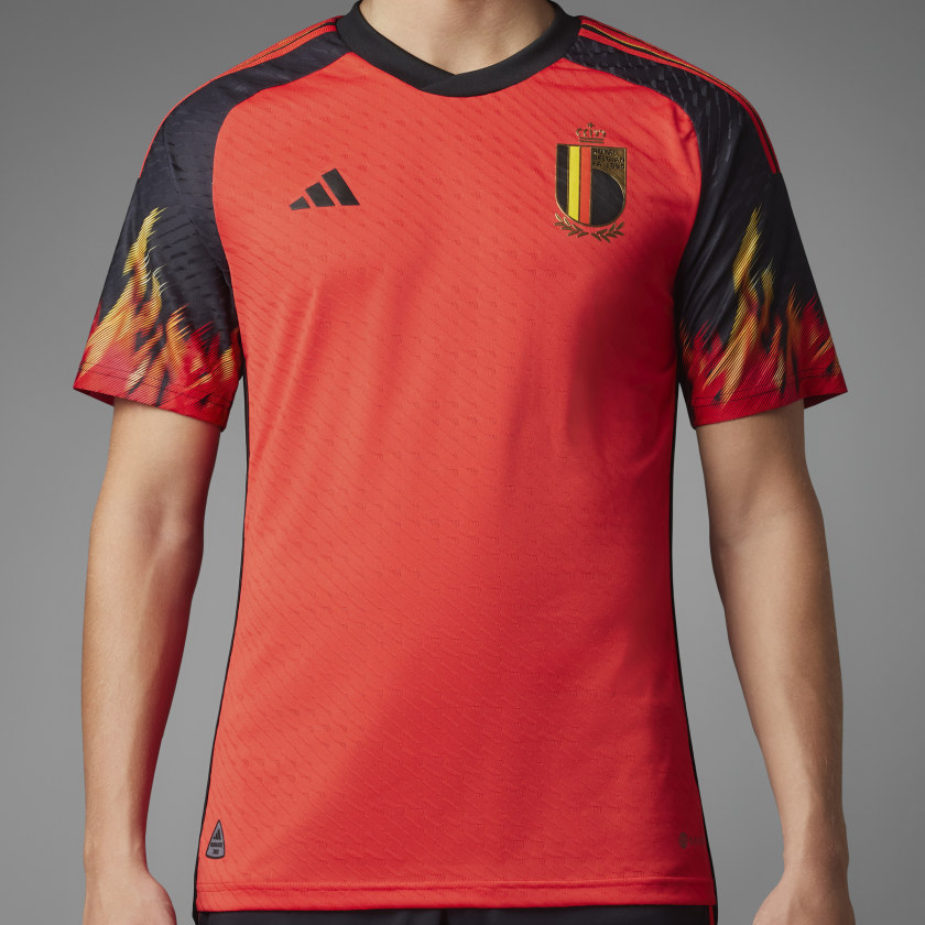 nfshirts's tweet photo. So this is the new Belgium home shirt. @BelRedDevils https://t.co/iEd8hxHCoh