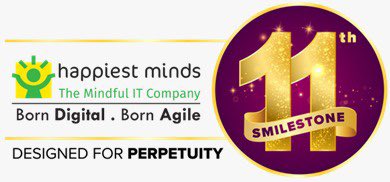 SharonSAndrew's tweet photo. Congratulations Team Happiest Minds on your 11th #Smilestone @HappiestMinds https://t.co/bISRJvLG4v