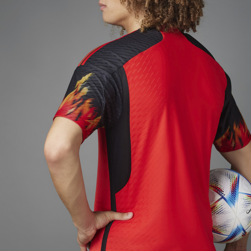 nfshirts's tweet photo. So this is the new Belgium home shirt. @BelRedDevils https://t.co/iEd8hxHCoh