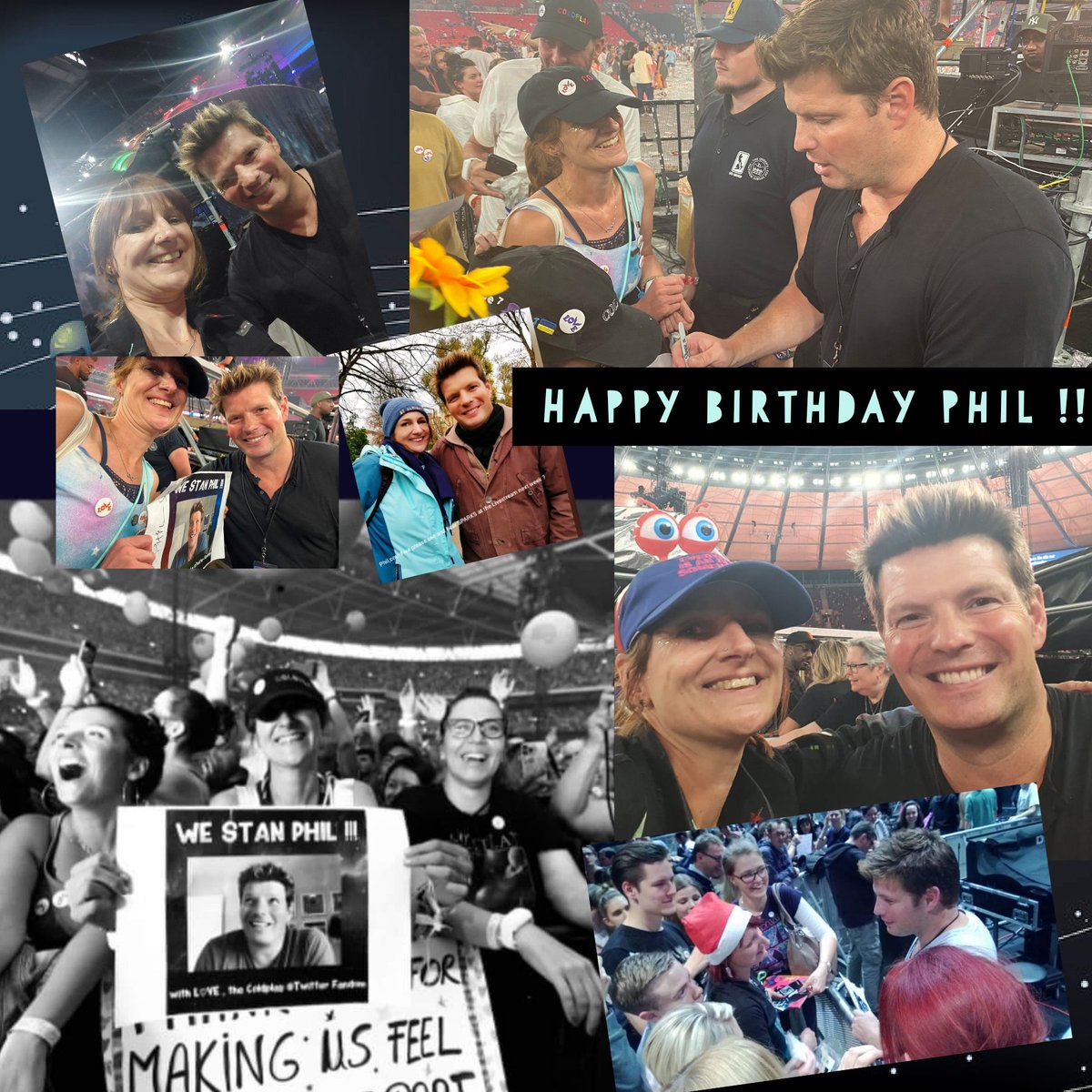 DontEverLetGo_O's tweet photo. @coldplay HAPPY BIRTHDAY precious Phil ❤️🥳🥂.
Hope you have a great one ! Stay as you are...#byutiful 🤗🦑
Love from Germany
Maren https://t.co/HNQ8brkirt