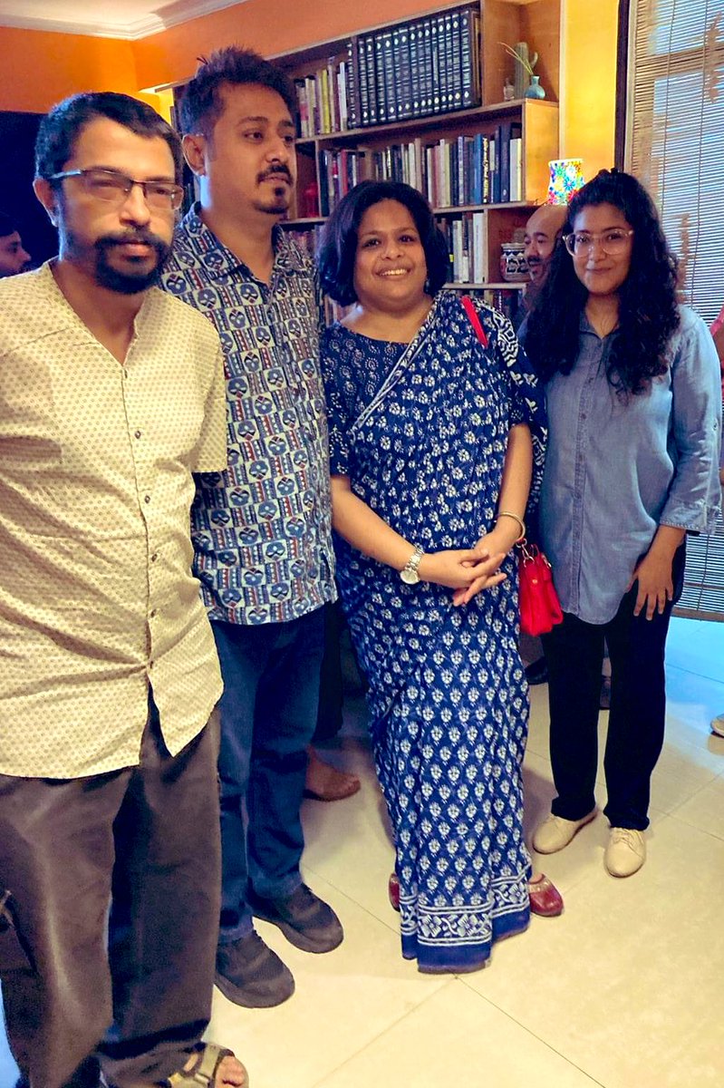 Yesterday. Wonderful, interactive audience. Thoughtful hosts <a href="/Asad_Ashraf88/">Asad Ashraf</a> &amp; <a href="/RafatAsma/">Asma Rafat</a>. TY for giving Delhi this vibrant, cultural space, Asma&amp;Asad. 
Also, finally met some of our star young journalists <a href="/mdmeharban03/">Md Meharban</a> <a href="/arbabali_jmi/">Arbab Ali</a> <a href="/meerfaisal01/">meerfaisal01</a> 
A delightful Sunday afternoon.
