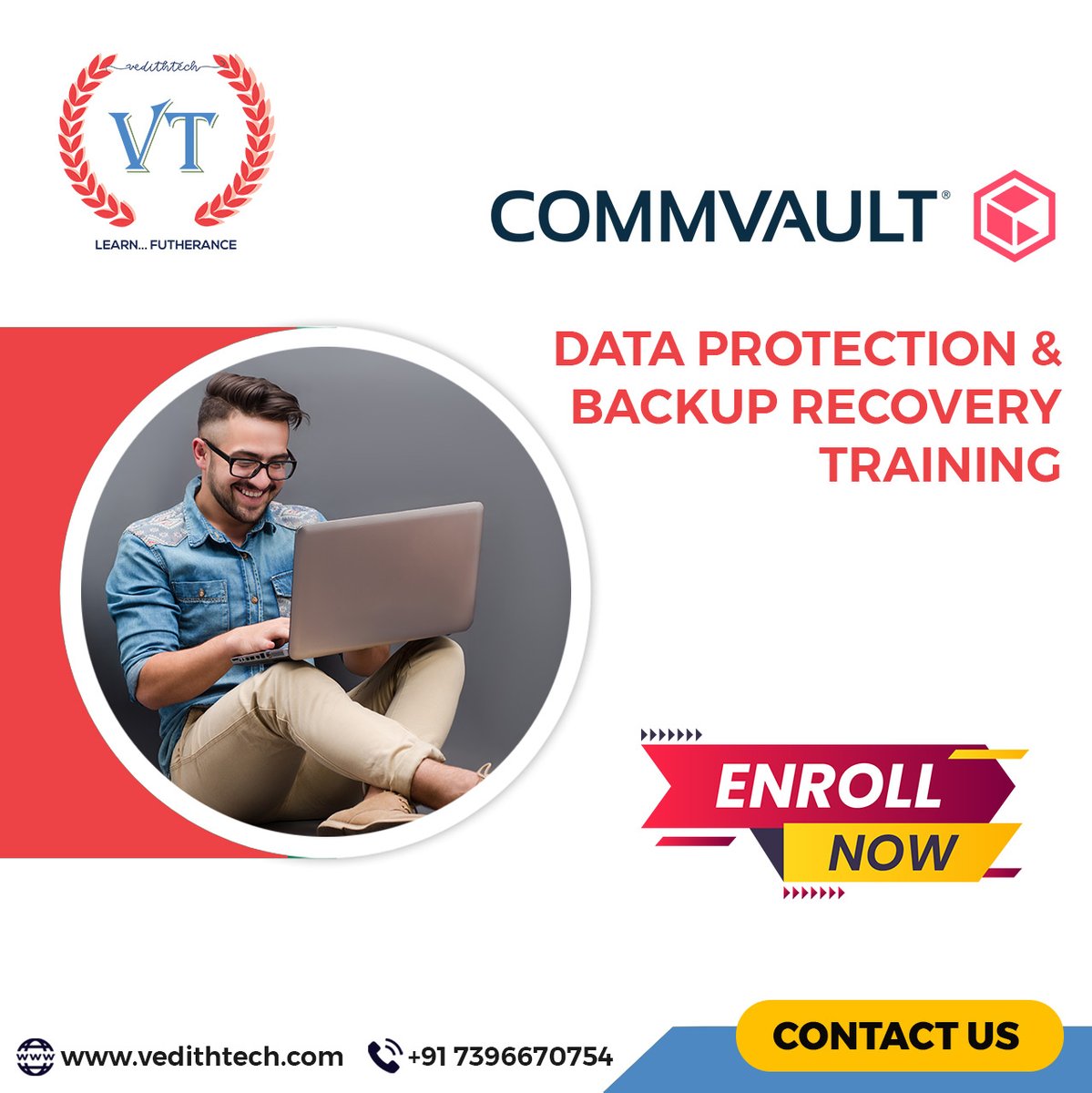 yashved12's tweet photo. "Vedithtech is the Best Training Institute for Commvault Data Protection and Backup Recovery.

Visit: https://t.co/0HjgTGfGyv
Contact no: 7396670754"

#vedithtech #commvault #training #besttraininginhyd #dataprotection #backuprecovery
#besttraininginstitute https://t.co/UHjAiHglHW