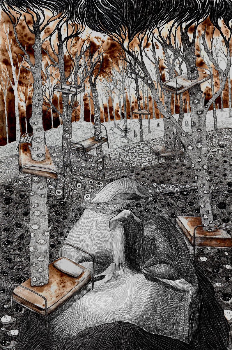 KNakanat's tweet photo. Nightmare

He got lost and stuck in a nightmare. A nightmare that is caught in the eye of the beholder Every night he tried to sleep. But every time He close my eyes He had to live in that dream forever.

Reserve 0.12 $ETH

https://t.co/eOaDaaxteZ https://t.co/7KAoseteyh