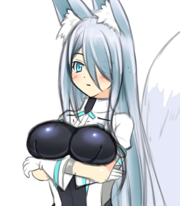 作ってほったらかしのOCのアオイさん。色味とか調整したらまんま申鶴っぽくなったw どうやら片鱗はすでに俺の中にあったらしい 