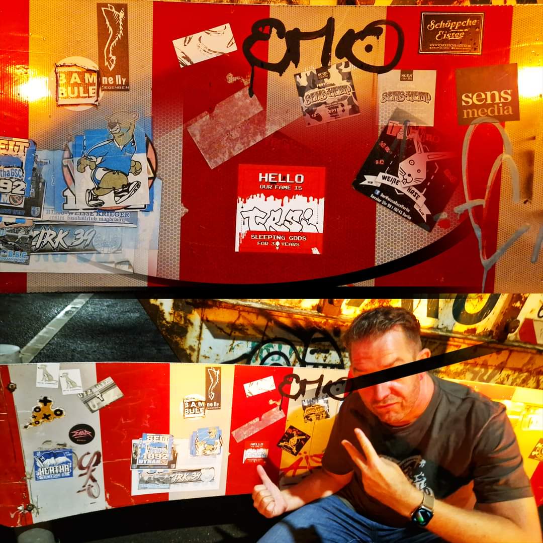 #Straight from #Sticker town, spitting #Image out the stickiest #Styles , putting our #WestSide up: The #TRSI 30th #Anniversary "Hello my #Fame is", by Spotter, leads the way to a grave #Yard #BlockChain #Shock rain &amp; us, 'The Sleeping #Gods ' from the #City of Fallen #Archangels