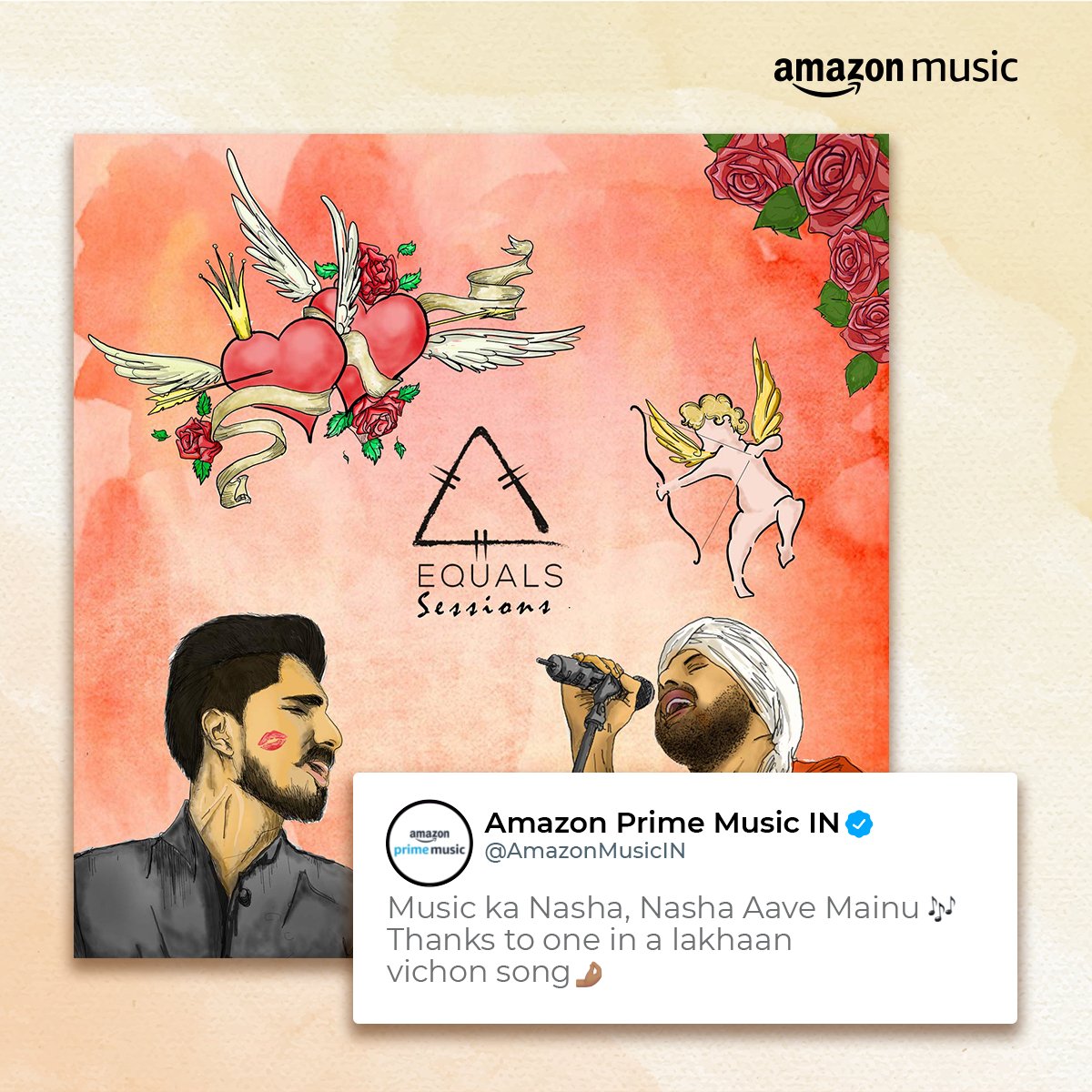 AmazonMusicIN's tweet photo. #Nasha by #AmarJalal group and #FaridkotMusic

Going all 🎶 Na Dhir Taani De Re Na 🎶 vibing to this gem of a song 💎

Stream on 🎧 https://t.co/3qgq5QUC79 https://t.co/GOmOTrqeRD
