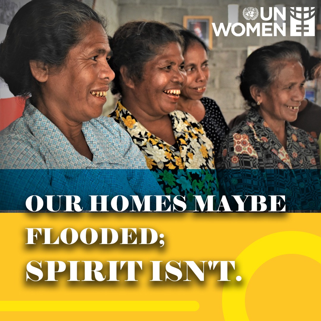 unwomenTL's tweet photo. Women are great warriors and protectors of nature and life, which is what makes their spirit anti-fragile!
#WorldHumanitarianWeek https://t.co/5QXSjW3899