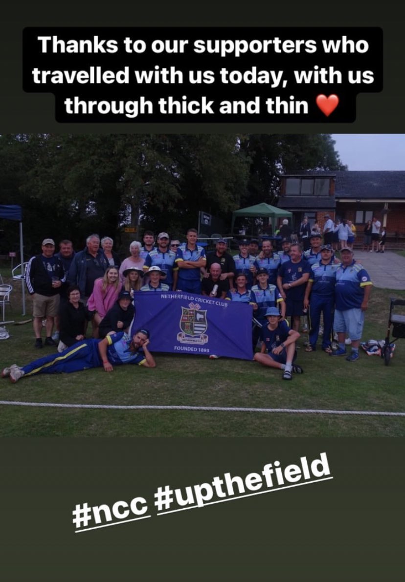 Netherfield Cricket Club (@netherfieldcc) on Twitter photo 📰 We came up short in the final 😞 after a serious injury saw our target revised to 150 & we were unable to get them. Good luck to <a href="/BarntGreenCC/">Barnt Green CC</a> in the final. We wish Backhouse a speedy recovery & thanks to everyone who travelled in support #NCC 📰 We came up short in the final 😞 after a serious injury saw our target revised to 150 & we were unable to get them. Good luck to <a href="/BarntGreenCC/">Barnt Green CC</a> in the final. We wish Backhouse a speedy recovery & thanks to everyone who travelled in support #NCC