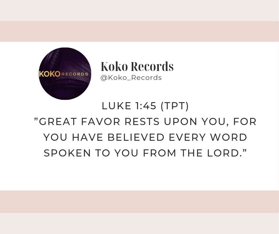 Koko_Records's tweet photo. Good morning Koko Family . Happy Monday ✨❤️ . https://t.co/XS82xDlpas