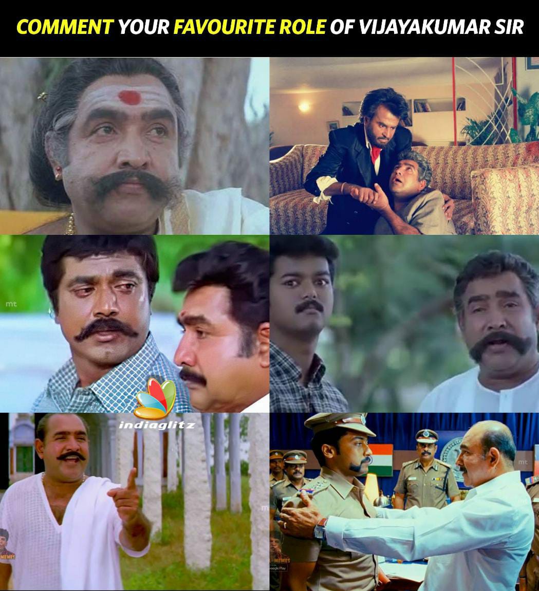 HBD Versatile Actor Vijayakumar 🤩

#HBDVijayaKumar #HappyBirthdayVijayalumar #IGWishes