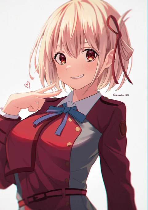 やるなぁ、ちさとをあざむくとはぁ〜#リコリス 