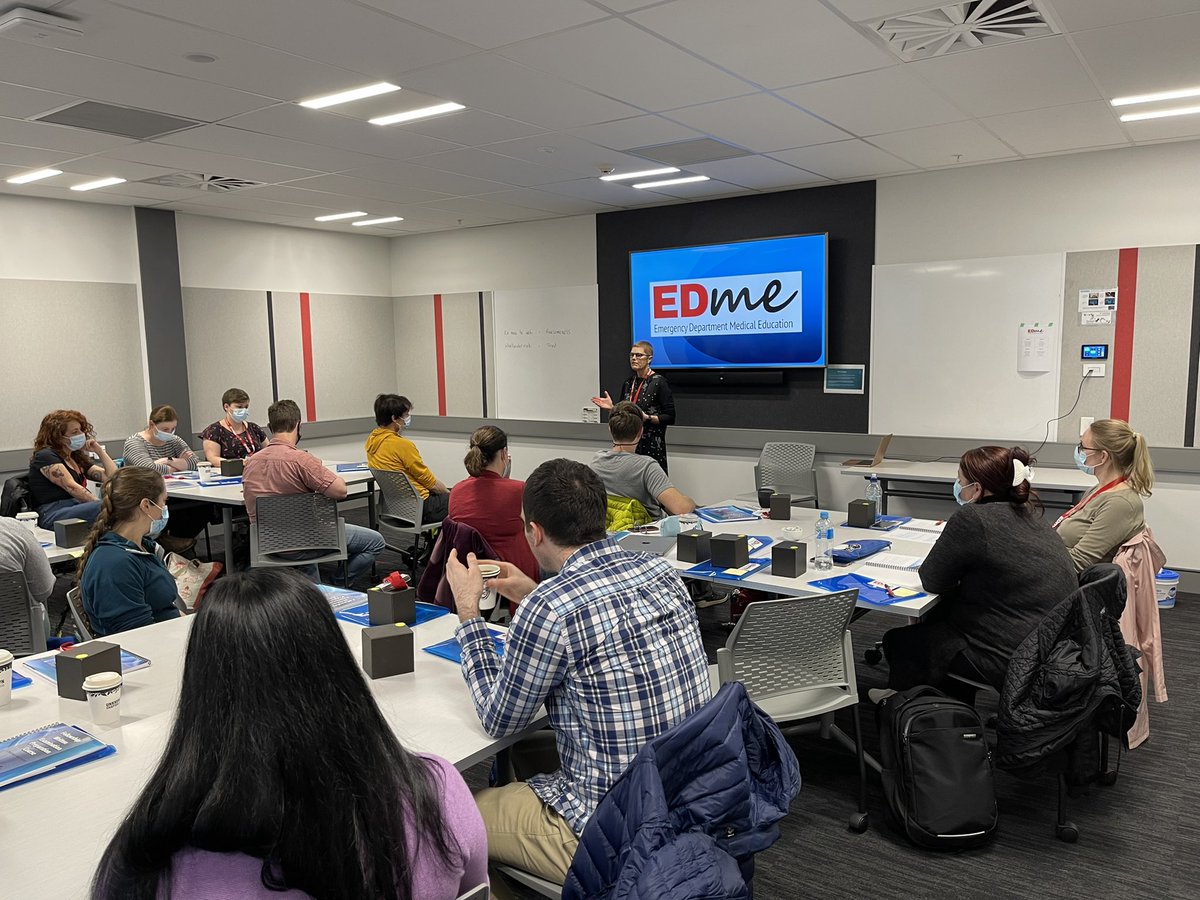 The <a href="/EDmeChch/">EDme</a> ACEM Fellowship Written course has kicked off today, with the awesome <a href="/Boneynz/">Jan Bone</a>. Ka mau te wehi!