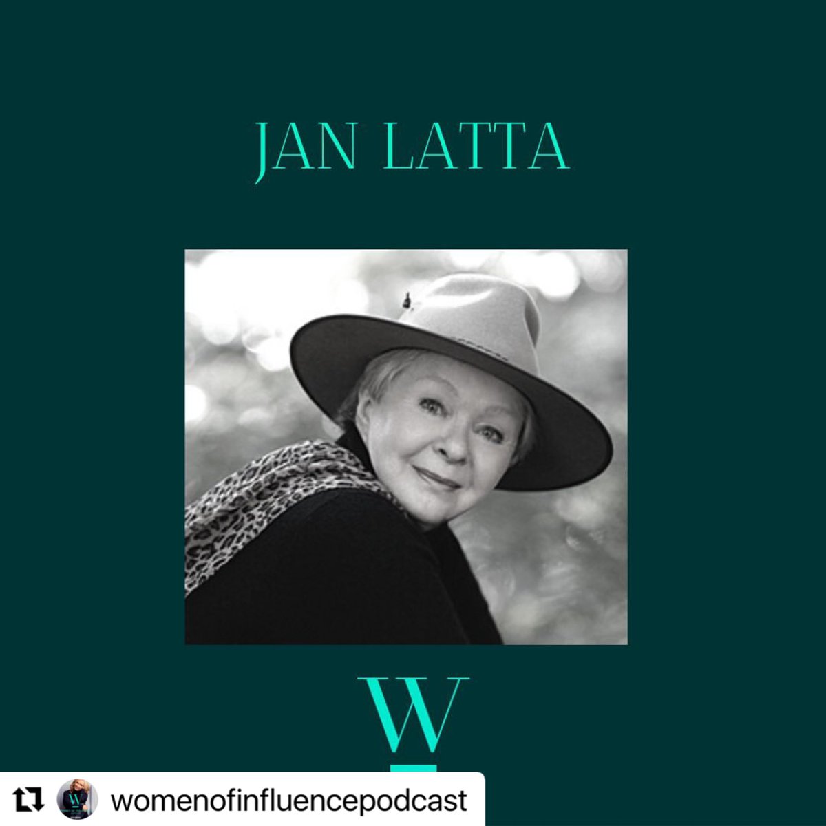 nicoledwebb's tweet photo. If you listen to anything today, listen to the extraordinary Jan Latta @truetolifebooks ! Born in the glamorous era of ‘Mad Men’ she certainly had some glass ceilings to smash down. Hosted by the amazing @katiemeade also producer of @JonesyandAmanda  
https://t.co/yOKPSKRZv5 https://t.co/nbh1Iy1QDP