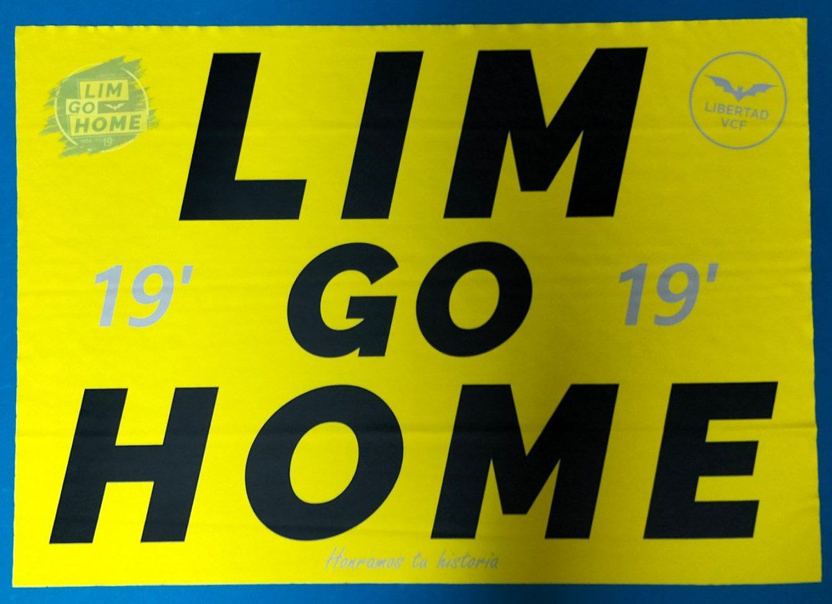 LibertadVCF's tweet photo. Hoy nos volvemos a ver en Mestalla.
Dos horas antes estaremos en la carpa de Avda Suecia.
Pásate a por la Veu de l'afició. Os gustará la portada.
Además, como novedad, bandera #LimGoHome más pequeña, de tela, 3 euros.
Seamos ecológicos. Reutilicemos.
#Minuto19 #lvcf https://t.co/mKI7CMULeM