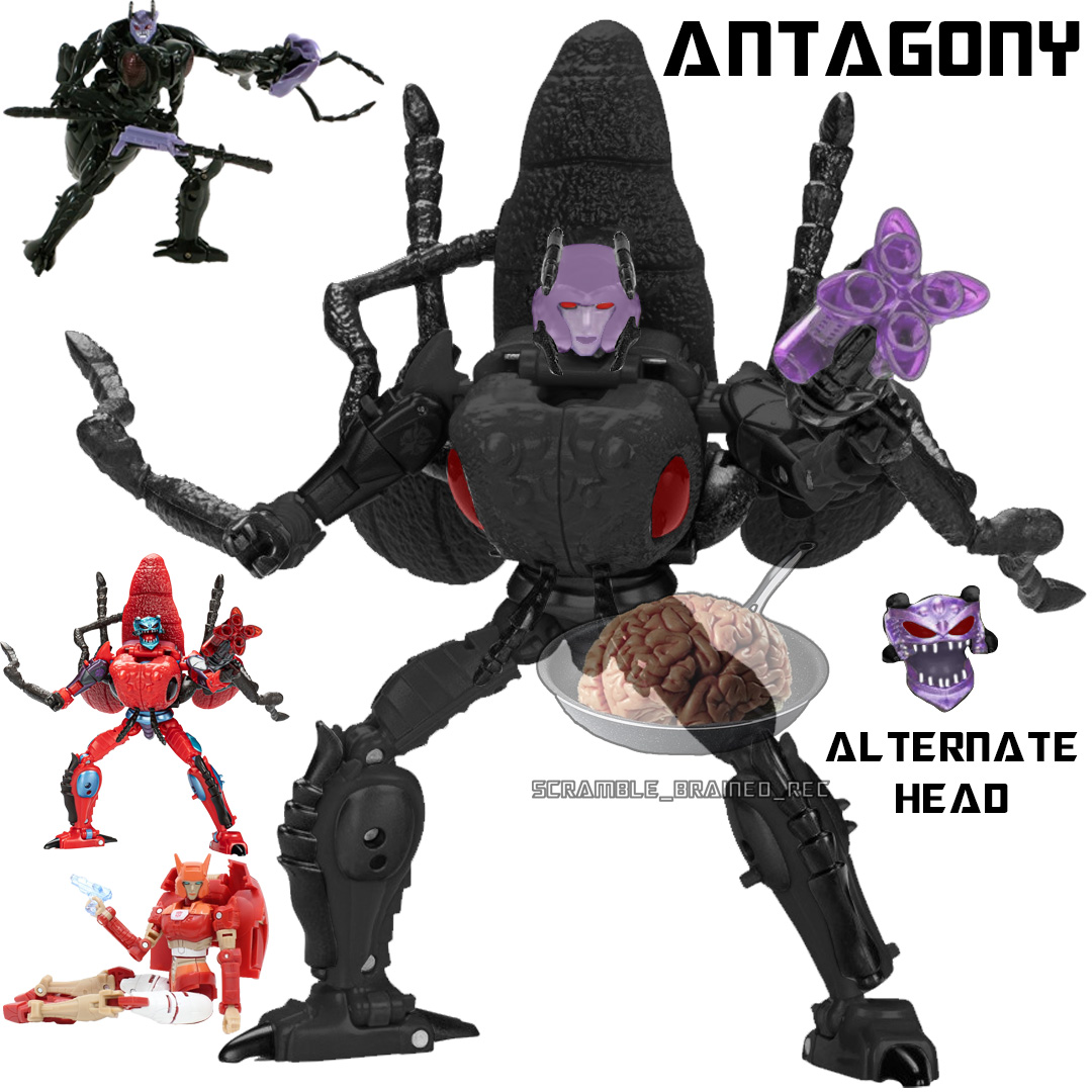 Scramble_Rec's tweet photo. my "pitch" for the next #transformersbuzzworthy 4 pack, I'm calling "Continuities Collide". included is: Volks, from the "Estrela Continuity", red Mirage (or Dino) from the "Diaclone Continuity", and lastly Double Punch and Antagony from the "Beast Wars Extended Continuity" https://t.co/kWpFBAyTs7