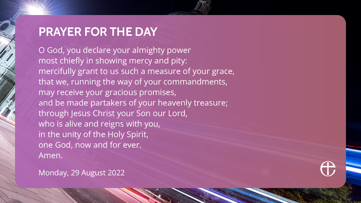 churchofengland's tweet photo. Lord, graciously hear us.

Today's prayer is available in plain text and audio formats at https://t.co/Rn4jDVCRSG. https://t.co/EeiGAj7NVu