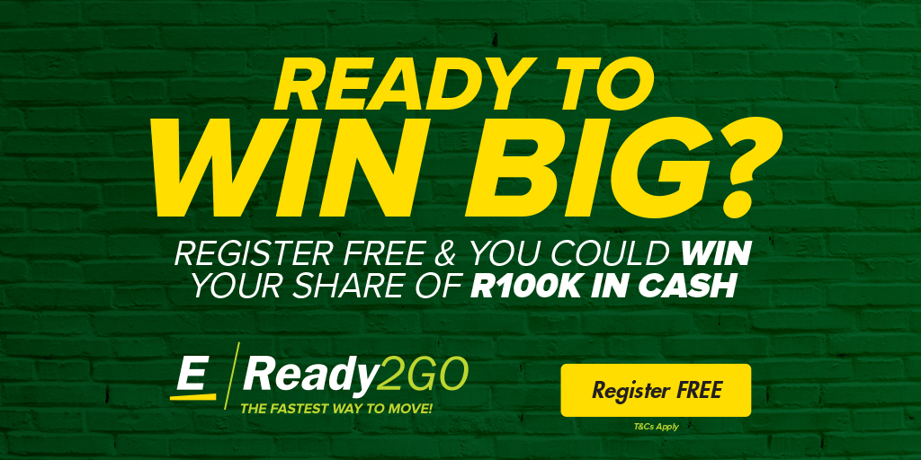 EuropcarSA's tweet photo. WIN BIG with Europcar and Ready2GO.
Complete your FREE, once-off registration, and you will be entered into a lucky draw where you could stand a chance to WIN your share of R100 000.
More info: https://t.co/jRsV3D4gPS
#Ready2GO #Ready2WIN #Europcar #ExpressCheckOut https://t.co/ZH74INtu2C
