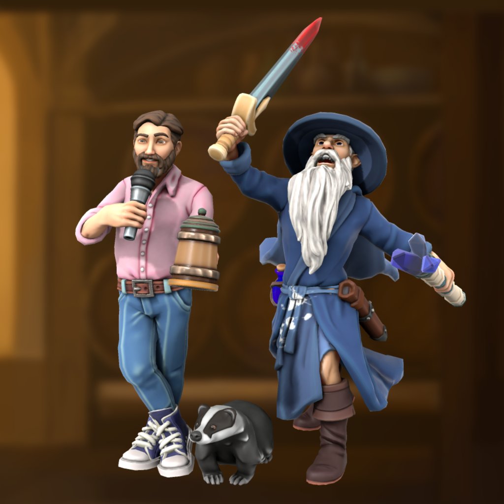 theSkinShrimp's tweet photo. My HeroForge design for @MagicTavern... any notes?

#HelloFromTheMagicTavern https://t.co/SK5yCTp8nO