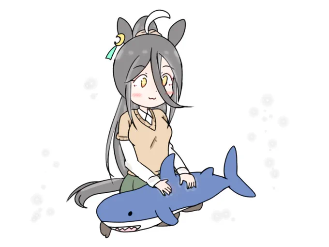 #今月描いた絵を晒そうウマ以外も描いたの久々 