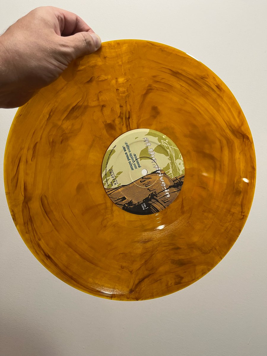 8/28- <a href="/NashRockCity/">Drew Wilson</a> spinning <a href="/AtTheDriveIn/">AT THE DRIVE IN</a> live on <a href="/WXNAfm/">WXNA 101.5 FM</a> . One of those records everyone seemed to hear about from their coolest in the know friend back in the day, we also love an album with some color symmetry. This butterscotch LP looks so good, and all that pop in the light