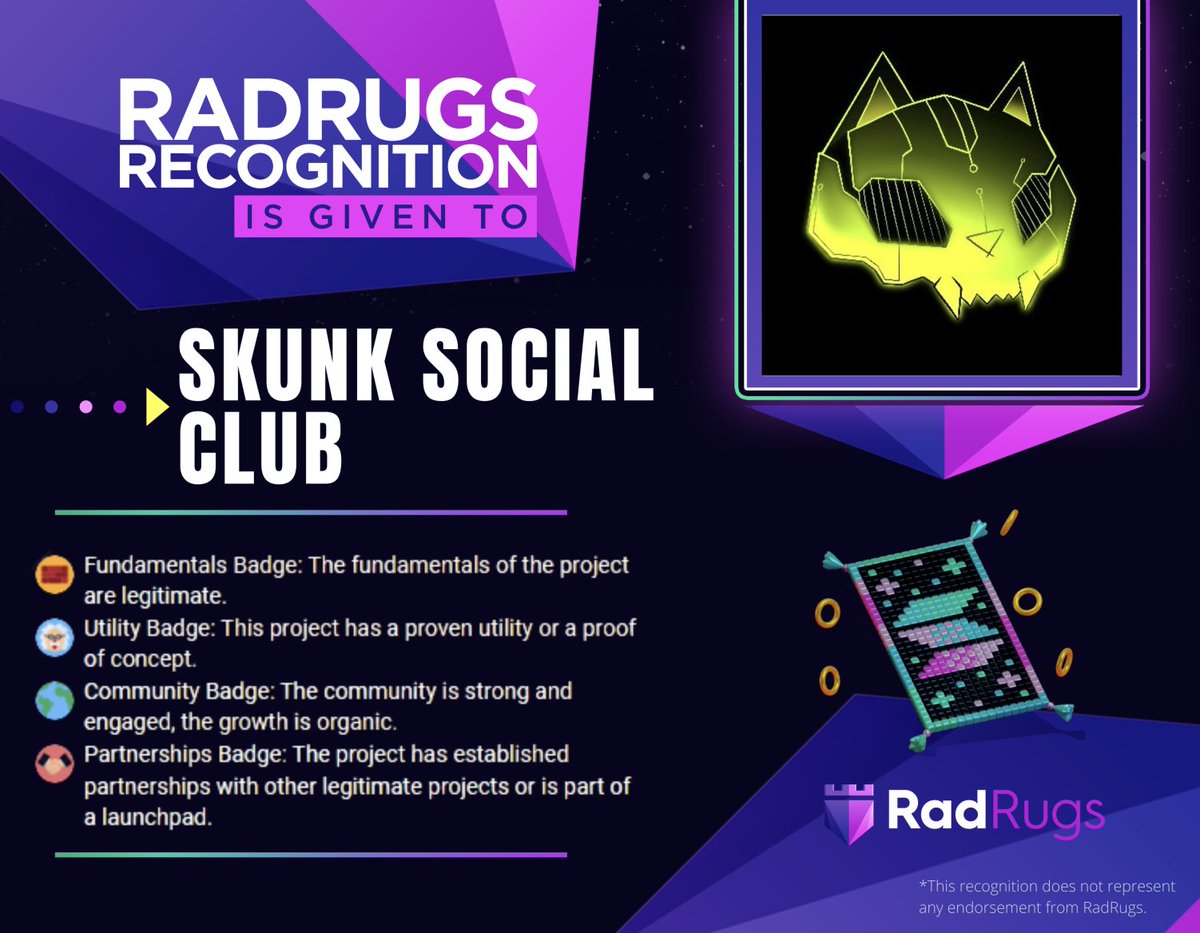 Skunk Social Club tweet media