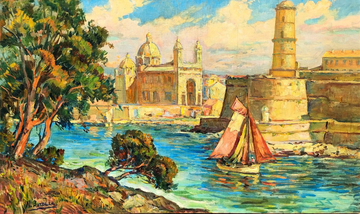 jeanpaul_kopp's tweet photo. Nicolai Barrera (1919-2006)
"Vue de la Major" vers 1950 #Marseille https://t.co/YggMcVEyaS