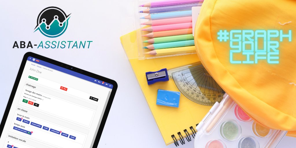 BATechnologyABA's tweet photo. Back to work!
Prepare for your return to school with ABA-assistant, the data platform for ABA
Do not hesitate to contact us for a demo or for more information: https://t.co/BIYZfa7rUy https://t.co/NpYxtLxEnE