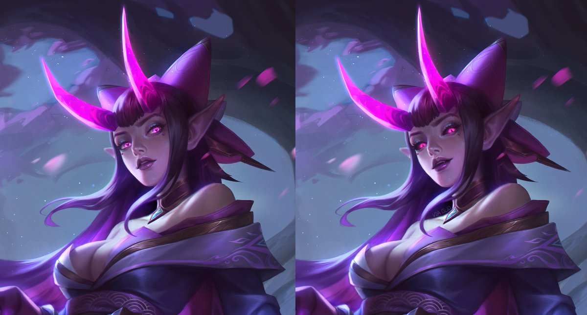 GuogUoguOvia on Twitter: "Spirit Blossom Evelynn Fanart design from