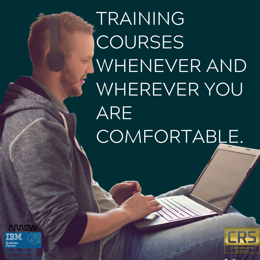 CRS_Cyber's tweet image. Get training at your own pace with our web-based and online instructor courses. And for a more traditional learning experience with our classroom-based courses.
#alwayswining #ibmtrainingprovider #ibmtrainingpartner#ibmtrainingprogram #ibmtrainingservices#ibm #virtualtraining