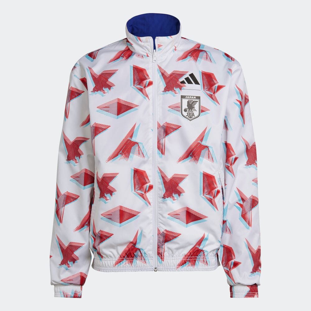 JLeagueShirts's tweet photo. REVERSIBLE Japan "anthem jacket" 2022! https://t.co/NUzdUnDPrs